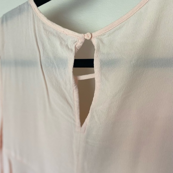 Forever 21 Blush Bell Sleeve Crop Top - Picture 4 of 8